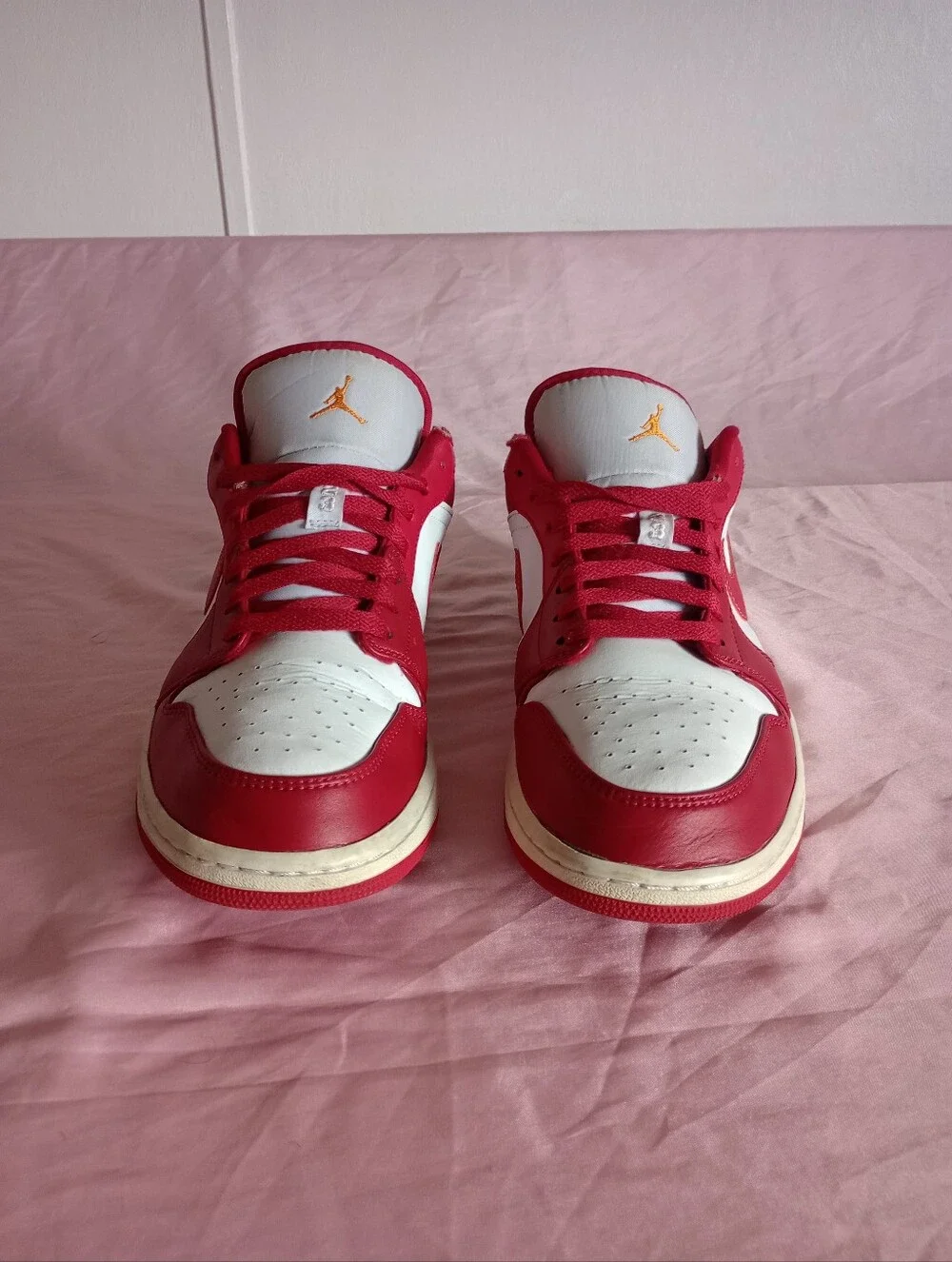 Size 12 - Jordan 1 Low Cardinal Red 2022